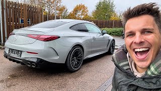 TAKING DELIVERY OF MY NEW MERCEDESAMG CLE 53 [upl. by Nylrehs]