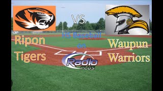 Ripon at Waupun Baseball 41624 [upl. by Alesiram]