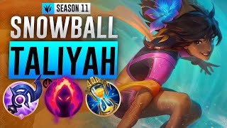 Taliyah Is STRONG Again Pathing amp Snowballing In Season 11  Jungle Gameplay Guide [upl. by Service]