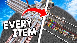 Building My PERFECT 120 SORTING SYSTEM Base in Minecraft Survival [upl. by Nesbitt]