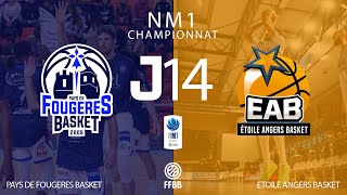 2425  BASKET  NM1  J14  PFB v ANGERS [upl. by Yelwar]