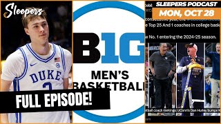 Old school vs new school B1G recruiting blunders and CBS coach rankings  Sleepers Pod 102824 [upl. by Nylave]