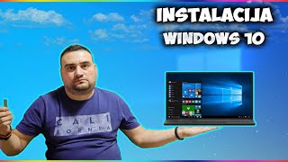 INSTALACIJA WINDOWS 10 [upl. by Rem]