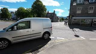 Main Street Grantown on Spey Highlands Scotland [upl. by Eenattirb]