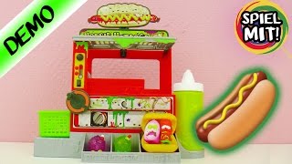 EKLIGE SCHLEIM HOT DOG MASCHINE  Grossery Gang Trash Pack HORRID HOT DOG MACHINE [upl. by Zalea]