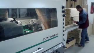 Weinig POWERMAT 600 [upl. by Yllrebmik]