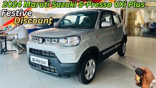 Maruti Suzuki SPresso VXi Plus Full Detailed Review ✅ Price amp Features ❤️ Middle Class Ki SUV [upl. by Micco]