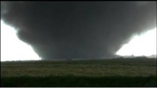 Extreme Manitoba tornado Violent wedge [upl. by Jourdain]