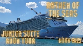 Take a Look Inside the Luxurious Junior Suite on Royal Caribbeans Anthem of the Seas [upl. by Corydon]