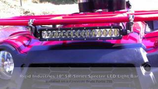 Rigid Industries SR10quot Specter LED bar [upl. by Toffic]