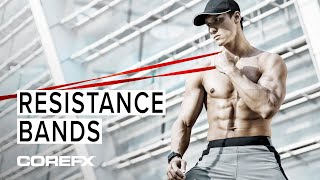 RESISTANCE BANDS for stretching strengthening and toning [upl. by Alexandra]