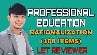 PROFESSIONAL EDUCATION BOOSTER LET REVIEWER FOR SEPTEMBER 2024 LET [upl. by Micheal350]