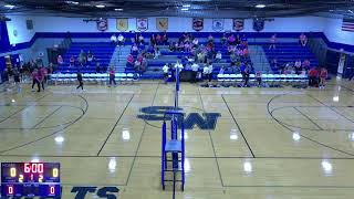 Southwestern High School vs Boscobel High School Womens JV Volleyball [upl. by Aiciram]