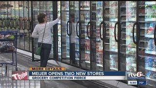 Meijer opens 2 new stores in central Indiana [upl. by Nirel524]