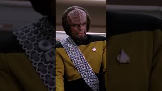 quotMr Worf Fire Phasersquot Star Trek TNG [upl. by Nylikcaj]