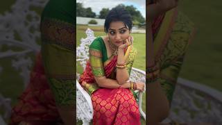 Jilibili Palukula Song saree sareelove beautiful madhurikandavalli shorts ytshorts [upl. by Sremmus]