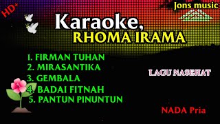 KOLEKSI RHOMA IRAMA  KARAOKE DANGDUT [upl. by Randy]