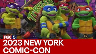 2023 New York ComicCon kicks off [upl. by Laamak894]