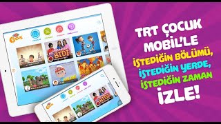 TRT Çocuk Mobil Uygulaması İos ve Androidde Seni Bekliyor [upl. by Ellenhoj]