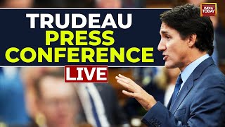 Trudeau Press Conference LIVE Canada PM Justin Trudeaus Presser  IndiaCanada Row Escalates LIVE [upl. by Bevers802]