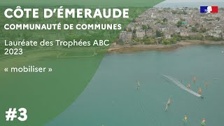 Côte dÉmeraude communauté de communes lauréate des Trophées ABC 2023 [upl. by Crowns]