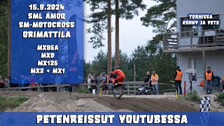 1592024 SMMotocross Orimattila  MX85 MXD MX125 MX2 ja MX1 luokkien SM [upl. by Yatnahs]