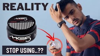 MG5 hair wax review expose [upl. by Pomcroy]