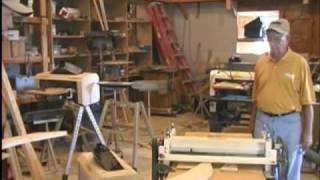 Woodmaster Curved Molding with Gary Striegler Part 7 Running the Molding [upl. by Ettennaej]