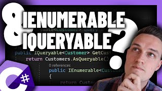 Understand your C queries IEnumerable amp IQueryable in explained [upl. by Amatruda320]