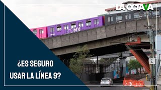 ¿ES SEGURO VIAJAR en la LÍNEA 9 del METRO de la CDMX [upl. by Modesta]