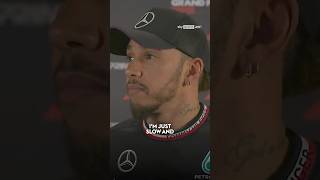 🔥Lewis Hamilton’s SAD Reaction to his Poor Saprint Qualifying Result🥲shorts f1 lewishamilton [upl. by Akeryt837]