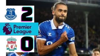 Everton vs Liverpool 20 Highlights amp Goals 2024 HD [upl. by Ardnovahs991]