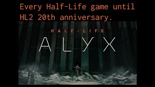 Playing Every HalfLife Game Until HL2 20th Anniversary  HalfLife Alyx [upl. by Suk]