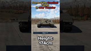 Object 775 Height 🤏  War Thunder warthunder gaijin airforce military tanks [upl. by Raviv]