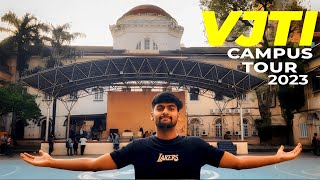 VJTI Official Campus Tour  Cricket Ground  Hostels [upl. by Eidlog]