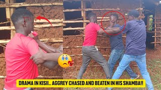 Dont Watch if Emotional😭💔 Aggrey Chased amp Beaten in Kisii in his Shamba he Bought while in Qatar😭💔 [upl. by Patton740]