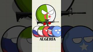 Algeria vs Morocco countryballsedit shorts [upl. by Fax]