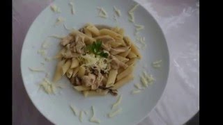 Penne Alfredo Makarna [upl. by Ylehsa]