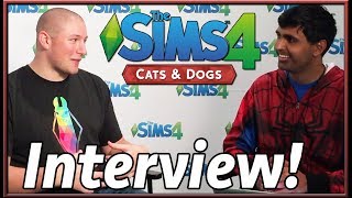 SimGuruRomeo Interview  The Sims 4 Cats amp Dogs Sims Camp 2017 [upl. by Jaela]