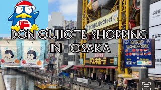 Don Quijote shopping Dotonbori in Osaka Perfect guide from 1st to 6th floor [upl. by Anim]