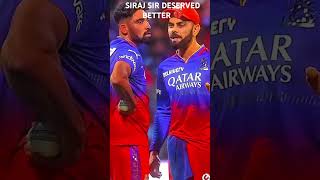 Sirf Virat Sir Ki Wajah Se Support Kar Raha Hoon Rcb Ko Bachpan Se 🥺 shorts siraj [upl. by Enialed]