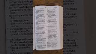 NASB Book of Psalms Chapter 68 [upl. by Corvese980]