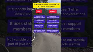Java vs Kotlin A Quick Comparison for Android Developers [upl. by Ellerehc]