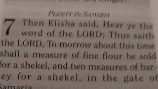 2kINGS Ch7 PLENTY IN SAMARIA📖Bible Study B4 join us Day29 FaithStructure [upl. by Perloff524]