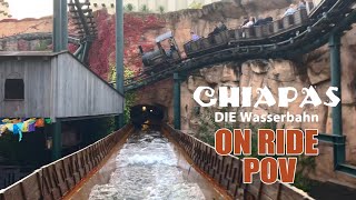 Chiapas On Ride POV Phantasialand Bruhl Germany 4k [upl. by Aroon630]