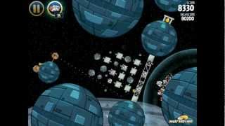 Angry Birds Star Wars 233 Death Star 3Star Walkthrough [upl. by Itagaki325]