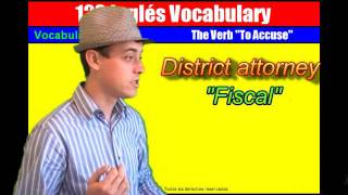 Vocabulary Nº 7 El Verbo quotTo Accusequot [upl. by Euphemia860]