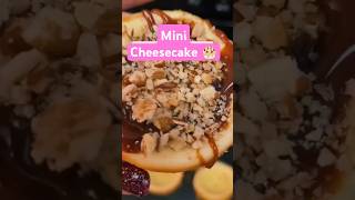 Receta Mini Cheesecake 12 piezas receta baking minicheesecakeminidessert [upl. by Malliw]