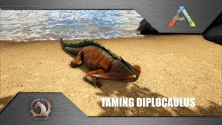 Ark Survival Evolved  Taming Diplocaulus [upl. by Ecire]