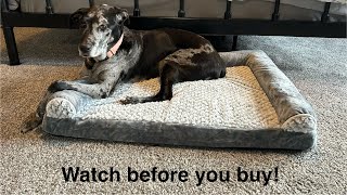 Orthopedic dog bed review [upl. by Kurr]